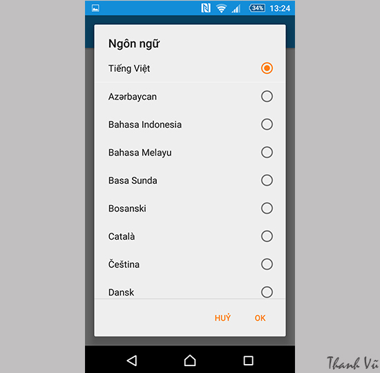Thay doi ngon ngu tren Sony Xperia M5 Single Sim 4